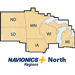 Navionics North, MSD, Great Lakes/Other