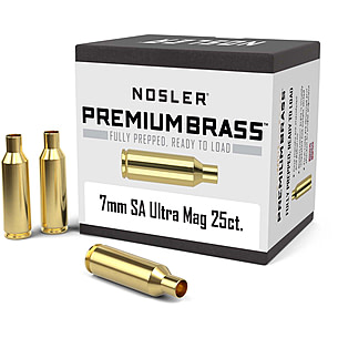 Nosler Custom Rifle Brass 7mm Remington Short Action Ultra Magnum