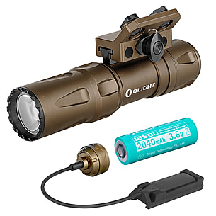 Olight Odin Mini Rechargeable Rail Mount LED Flashlight | 17% Off 