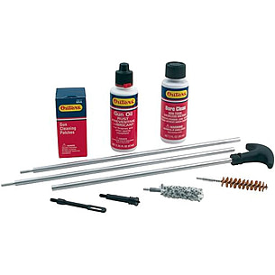 Outers Pistol Cleaning Kits Aluminum Rods - Box