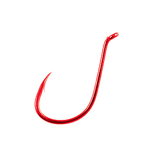 Owner Hooks SSW All Purpose Hook with Super Needle Point, Forged Shank,  Reversed Bend, Up Eye