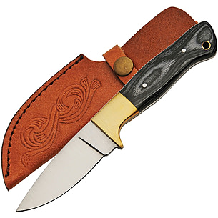 Pakkawood Boot Knife with Sheath