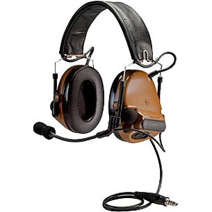 3M Peltor ComTac III FB Single Comm Electronic Headset NATO Wiring 