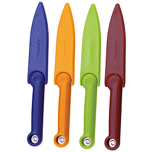 Progressive PrepWorks Kitchen Prep Knives Set of 4 With Covers Food Prep