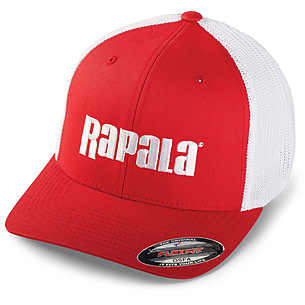 Rapala Flex Fit Cap - Left Logo Heather Grey Black