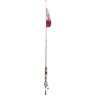 Ready 2 Fish Bright Pink Spinning Fishing Rod and Reel Combo