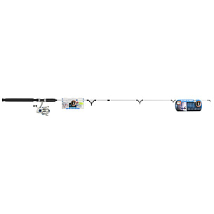 Ready 2 Fish Surf & Pier Spinning Rod and Reel Combo