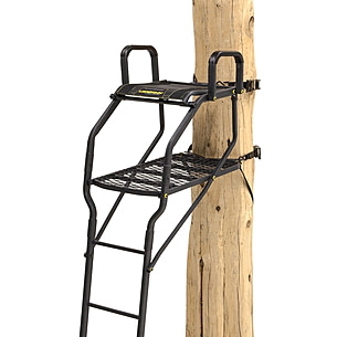 Rivers Edge Lockdown 21 ft. Wide 1-Man Ladder Stand