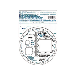 RM Products Military Round Protractor