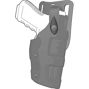 Safariland 6354DO Holster with UBL Mid Ride Combo