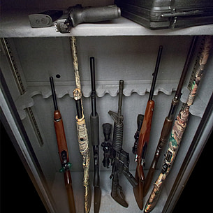Gun Storage Solutions Under Shelf Shooting Gear Storage Basket