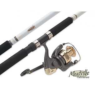 South Bend Mudville Catmaster Spin Fishing Rod and Reel Combo