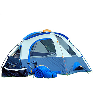 Napier Lite Pack - Camping Bundle 2-Man Tent, Full Rainfly, and 2