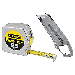 Stanley 25 ft on sale tape measure