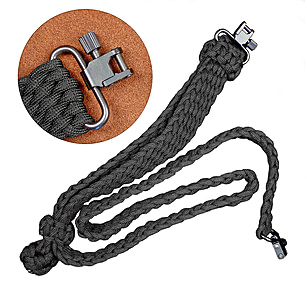 Stone River Gear Adjustable Paracord Survival Rifle Sling w/Swivels