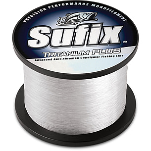 Sufix Tritanium Plus Dark Green Fishing Line (370 yds) - 40 lb Test