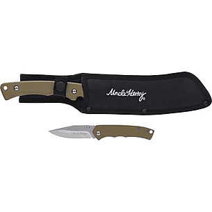 Uncle Henry 2 Piece Fixed Blade Knife Gift Set w/ Sharpening Stone - Blade  HQ
