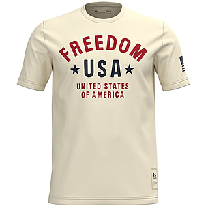 Derivar Hablar en voz alta atención Under Armour Freedom Vintage 1 T-Shirt - Men's | Free Shipping over $49!