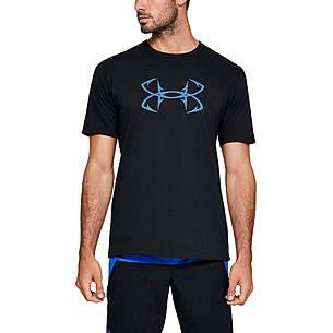 Under Armour Mens UA Fish Hook Logo Short Sleeve Graphic T-Shirt 1331197 
