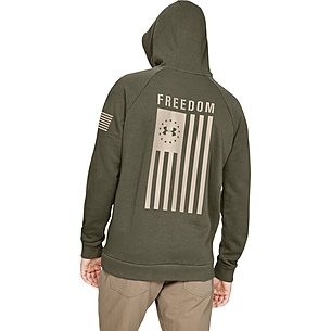 Under Armour UA Freedom Flag Rival Pullover Hoodies - Men's