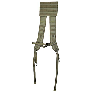 VISM MOLLE Backpack Straps Tactical Scabbard Shoulder Straps Hunt Shoot TAN