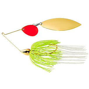 War Eagle Tandem Willow Spinnerbait - Chartreuse