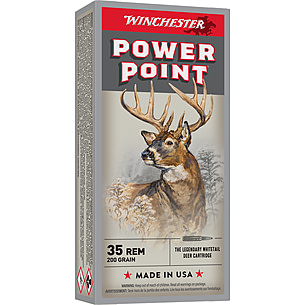 Winchester SUPER-X RIFLE .35 Remington 200 grain Power-Point Centerfire  Rifle Ammunition WINCX35R1 $4.50 Off