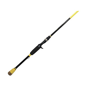 Wright & McGill Skeet Reese Micro Honeycomb Football Jig Fishing Rod (Yellow,  7-Feet 2-Inch), Spinning Rods -  Canada