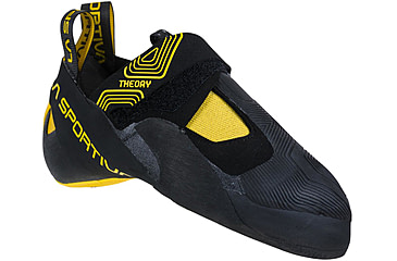 Image of La Sportiva Theory Climbing Shoes - Mens, Black Yellow, 42.5 EU, 20W-999100-42.5