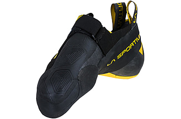 Image of La Sportiva Theory Climbing Shoes - Men's, Black/Yellow, 42.5, Medium, 20W-999100-42.5