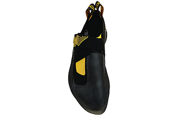 Image of La Sportiva Theory Climbing Shoes - Mens, Black/Yellow, 46, Medium, 20W-999100-46