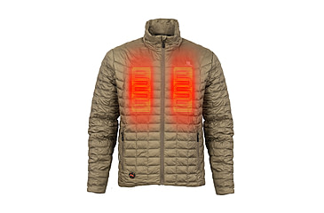 Image of Mobile Warming 7.4V Heated Backcountry Jacket - Mens, Morel, Medium, MWMJ04340321