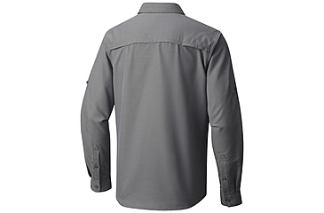 Image of Mountain Hardwear Canyon Long Sleeve Shirt - Men's, Manta Grey, Extra Large, OM7043073-XL