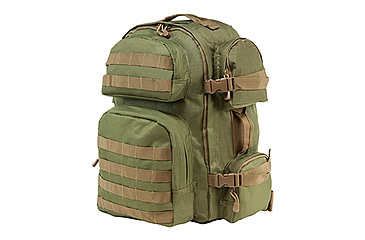 Image of VISM Tactical Backpack, Green w/Tan Trim CBGT2911