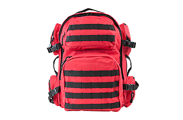 Image of VISM Tactical Backpack, Red w/Black Trim CBR2911