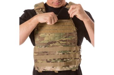 Image of 5.11 Tactical Tactec Plate Carrier, Multicam, One Size, 56385-169-1 SZ