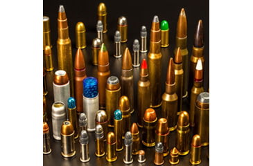 Image of Variety of Ammo Cartridges, Calibers, and Bullets