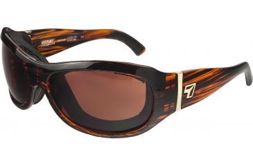 Image of 7 Eye Briza Womens Sunglasses, Sunset Tortoise Frame, SharpView Copper