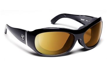 Image of 7 Eye Briza Glossy Black 24 7 Copper NXT Sunglasses 310527