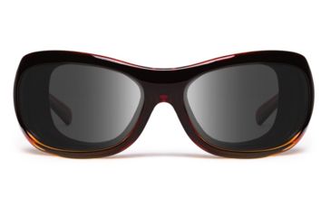 Image of 7Eye by Panoptix Womens AirShield Sedona Sunglasses, RX Ready, Light Tortoise Frame, SharpView Gray Lens, M-L 326041