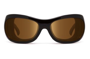 Image of 7Eye by Panoptix Womens AirShield Sedona Sunglasses, RX Ready, Ruby Fade Frame, SharpView Polarized Copper Lens, M-L 326454