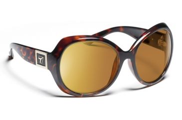 Image of 7 Eye Lily Sunglasses - Women's, Leopard Tortoise Frame, SharpView Copper Lenses, 825342