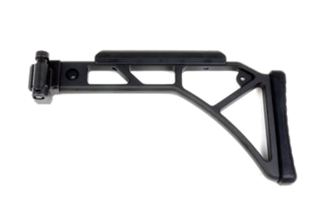 Image of A3 Tactical Skelestock Skeleton Stock, 6061 T6 Aluminum, Standard 2-bolt Hinge, 9.5in, Black, SK-H1-9.50