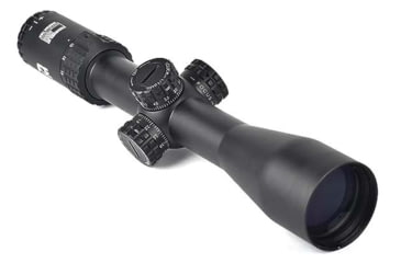 ADE Advanced Optics ProZoom 4-16x44mm Rifle Scope, 30mm Tube, Second Focal Plane, Mil Dot Reticle, Black, 4-16X44