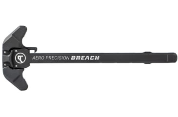 Image of Aero Precision AR15 Breach Ambi Charging Handle w/Small Lever, Black/Black Anodized, APRA700100C