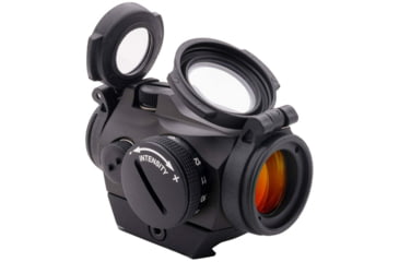 Image of Aimpoint Micro H-2 Red Dot Reflex Sight, 2 MOA Dot Reticle, w/ Picatinny Mount, Black, Semi Matte, Anodized, 200185