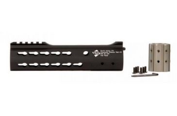 Image of ALG Defense 8in Ergonomic Modular Railed Handguard - V2 KeyMod, Black, 8in 05-339B
