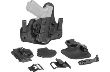 Image of Alien Gear Holsters Shapeshift Core Carry Pack Holster, Smith &amp; Wesson M&amp;P 40 Compact, Smith &amp; Wesson M&amp;P 9 Compact, 1.5in Belt Slide, Right, Black, SSHK0394RHR15XXX