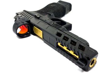 Image of Alpha Shooting Sports Marksman V4 Slide for Glock G34 Gen3 - Nitride, Black, G34MARKV4G3NIT