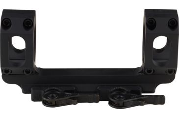 Image of American Defense Manufacturing Dual Ring Scope Mount Straight Up, Spaced Wide to Fit Larger Scoped Like SCHMIDT &amp; BENDER, 40mm Rings, Black, AD-RECON-SW 40 STD-TL